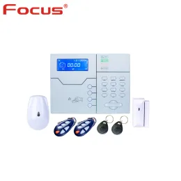 Kits Focus 868Mhz Italian Voice STVGT Wireless RJ45 TCP IP GSM Smart Security Home Alarm System Control By WebIE On PC And App