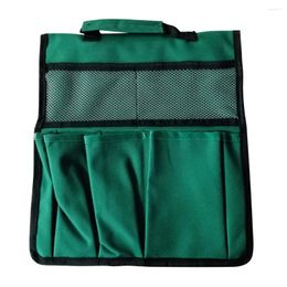 Storage Bags Garden Kneeler Seat Tool Bag Foldable Planting Tote Gardening Supply Organiser Pouch Blackish Green