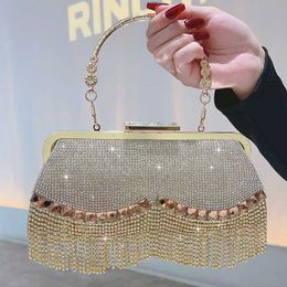 Cheap Store 90% Off Wholesale Premium Dinner with Diamond Rhinestone Tassel Bag Fashion Banquet Wedding Dress Luxury Handbagluxury handbags