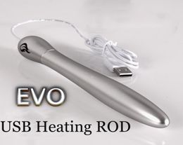EVO USB Heating Rod Smart Thermostat 42 Degrees For Male Masturbators Pussy Vagina DollsReal Warm Anal Oral PussySex Toys3509054