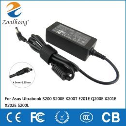 Cases 19v 1.75a 33w 4.0*1.35mm Ac Laptop Charger Power Adapter for Asus Adp33aw S200e X202e X201e Q200 S200l S220 X453m F453 X403m