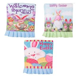 Chair Covers 448B Easter Gnome Printed Stretch El Banquet Dining Slipcover Kitchen Cover Decorations