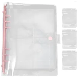 Storage Bags Bag Ring Earrings Clear Jewellery Organiser Book The Container Box Travel Jewelries Case