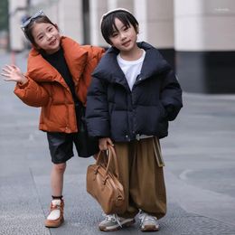 Down Coat Boys Jackets Are Thick Outerwear Winter Clothes Jacket Parka Coats Hooded Pockets Warm Kids