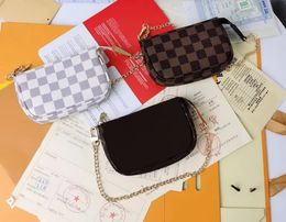 Luxurys designer Bag Mini Men Women Genuine Leather pillow Handbags Lady Classic Large Capacity Purses Tote Bag wallet C90 free shipping Chain bags