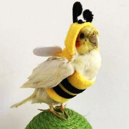 Other Bird Supplies Pet Costume Flight Suit Parrot Po Clothes Honeybee Outfit For Small Cockatoos Clothing Party Wear