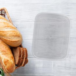 Plates Bread Storage Box Homemade Loaf Container Breadboxes Kitchen Containers Lids Airtight Keeper Bins