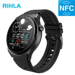 Watches Xiaomi RIHLA Smart Watch X5 Pro NFC Access Control Mobile Phone Play Music Alipay Payment Blood Pressure Monitoring Sports Watch