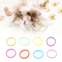 Dog Apparel Pet Cat High Elasticity Rubber Bands Grooming Hair Accessories