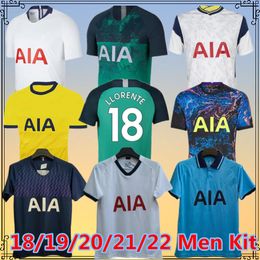 Retro classic men kit soccer jerseys TRIPPIER ALDERWEIRELD VERTONGHEN LLORENTE KANE ERIKSEN SON SISSOKO ALLI LUCAS DIER 18 19 20 21 22 final home 3rd football shirt