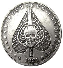 HB56 Hobo Morgan Dollar skull zombie skeleton Copy Coins Brass Craft Ornaments home decoration accessories5769462