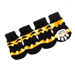 Dog Apparel Pet Cotton Socks Fashion Pumpkin Halloween Decoration S