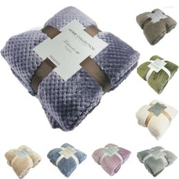 Blankets Mylb Super Soft Blanket Flannel Aircraft Sofa Use Office Children Towel Travel Fleece Mesh Portable Car Cover