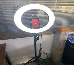10 inch Youtube Makeup Video Live Shooting LED Live stream Selfie Light with Tripod Stand Ringlight Video Ppgraphy Circle Tikok9340297