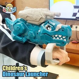 Electric Water Gun Dinosaur Launcher Automatic Water Pistol Summer Outdoor Games Toys For Kids Adult Party Gifts 240402