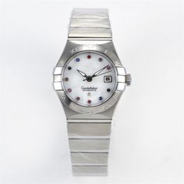 Oe Montre de Luxe Women Watches 27x10,5mm 8501 Movimento meccanico automatico Custodia in acciaio orologio da polso di lusso RELIJES