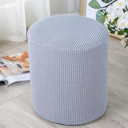 Chair Covers Jacquard Foot Stool Cover Non Slip Protector Sofa Seat Cushion Kids Furniture Slipcover