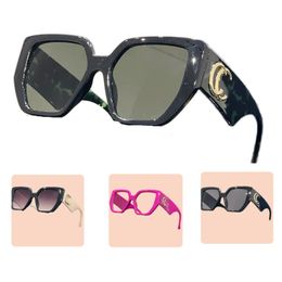 Fashionable designer sunglasses for women oversized full frame luxury sunglasses woman sun protection eyeglasses mens trendy ornament fa0125 B4