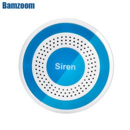 Siren 433mhz Wireless Sound and Light Siren 100dB Strobe Siren for PG103 106 107 W2B W3B W4B W7B G50 30 Security WIFI GSM Alarm System