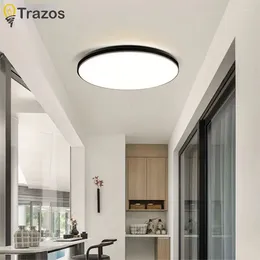 Ceiling Lights Ultra-thin Light Bedroom Luxury Living Room LED Three Anti-Light Round Balcony Simple Lighting Modern