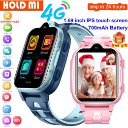 Watches 4G Children Smart Watch Kids GPS WIFI Tracker HD Video Call IP67 Waterproof Phone SOS Smartwatch for Boys and Girls