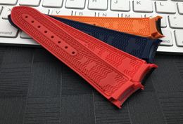 20mm 22mm Rubber Bracelets fabric Nylon Watch band Perfert For Omega strap Seamaster 300 Speedmaster 8900 Planet Ocean watchband4513720