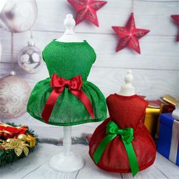 Dog Apparel Christmas Clothes Dress Sparkling Stars Xmas Coat Clothing Fashion Design Costume Pet Supplies Gift