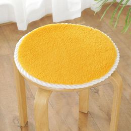 Pillow Solid Color Round Thickened Durable Household Simple Small Stool Bottom Pad Student Dormitory Chair Wholesale