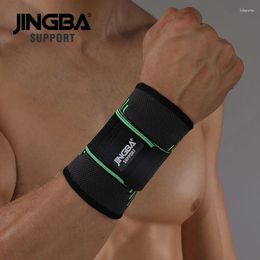 Wrist Support JINGBA 1PCS Nylon Wristband Fitness Bandage Protective Gear Band Men Tennis Badminton Brace