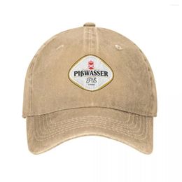 Ball Caps Pisswasser Beer Cowboy Hat Wild Big Size Rave Men Women'S