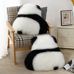 Pillow Soft And Comfortable Cartoon Plush Panda Chair Sofa Household Window For Home Decoration Office