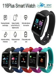 ID116 Plus smart watch Colour display wristbands with heart rate monitor activity tracker portable device5449080