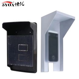 Accessories Rainproof Cover Access Control Keypad Waterproof Case Plastic Rain Protector Protection Doorbell Button Card Reader Sun Shell