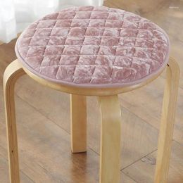 Pillow Foam Back Modern Style Fluffy Throw Dinning Stool Non-slip Chair S Bolster Buttocks Tie On The Pad