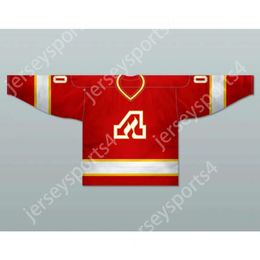 Gdsir Custom ATLANTA FLAMES 1972-73 HOCKEY Jerseytop Ed S-M-L-XL-XXL-3XL-4XL-5XL-6XL