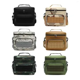 Dinnerware Insulated Thermal Lunch Box Handbag Picnic Tote For Travelling Picnics Beach