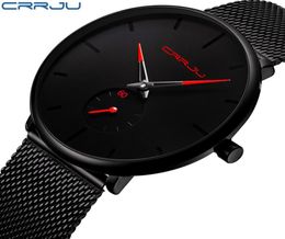 Crrju Watch Women And Men Watch Top Brand Luxury Famous Dress Fashion Watches Unisex Ultra Thin Wristwatch Relojes Para Hombre227a5112720
