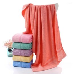 Towel Drop Cotton Bath Towels Soft Highly Absorbent Bathroom For Adults Solid Colour