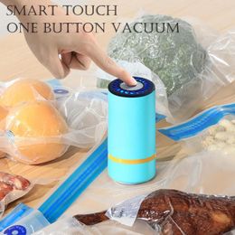 Storage Bags Compressed Bag Electric Pump Travel Vacuum Mini Machine Space Saver For Clothes Food Organiser V3M7