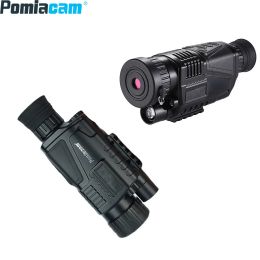 Cameras 5X40 Night Vision Monocular Infrared Digital Scouting Video DVR Camera For Outdoor Camping Hunting P1X0540 IR Night Vision