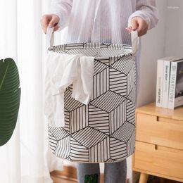 Laundry Bags Children Toy Basket Home Waterproof Organizer Handles Storage Dirty Folding Large Capacity Clothing Bucket