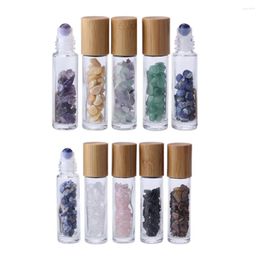 Storage Bottles 10 Pcs Natural Perfume Rolling Balls Essential Oil Roller Roll-on Travel