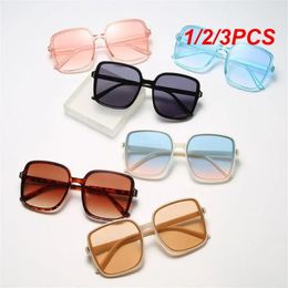 Sunglasses 1/2/3PCS Outdoor Comfortable Square Gafas Sol Mujer Retro Oversized Lightweight Oculos De