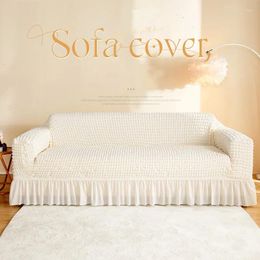 Chair Covers Bubble Yarn Sofa Universal All-inclusive High Elasticity Cushion Cover 4 Seasons Cloth Towel