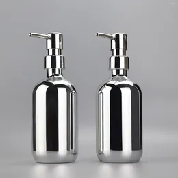 Storage Bottles Soap Dispenser Mirror Refillable Liquid Bottle For Lotion Body Washes