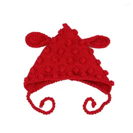 Hats Baby Hat Cap Fashion Children Cover Ear Thick Warm Autumn Winter Outdoor Travel For Kids Knitting Beanie