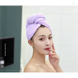 Towel Women Magic Microfiberrapid Drying Hair Cap Hat Bathroom Bath Wrap Quick Turban Dry Toallas Shower