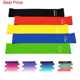 10sets Latex Fitness Pull Belt Hip Lifting Hip Beautifying Elastic Ring Strength Training Squat Hip Raising Yoga Resistance Belt 240322