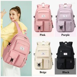 School Bags Large PC Schoolbag Backpack For High Teenager Girls College Student 14 15.6 Inch Notebook Laptop Book Bag Female