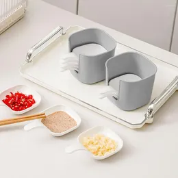 Plates Dessert Serving Dish Multi-functional Spit Bone With Handle Storage Holder Grade Plate Tray For Dining Table